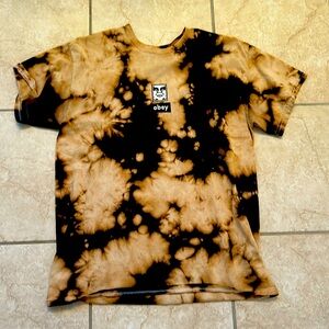 Obey tye dye shirt size small